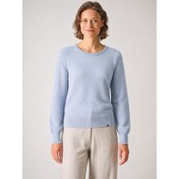 HempAge Damen Lochstrick Pullover Hanf/Biobaumwolle