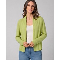 HempAge Damen-Cardigan mit Schalkragen Hanf/Biobaumwolle