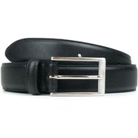 Will's Vegan Shop 3 cm Gürtel Schwarz Herren