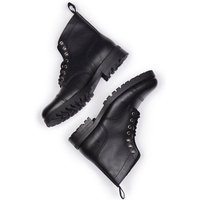 Will's Vegan Shop Luxe Stiefel Mit Hohem Absatz Schwarz Damen