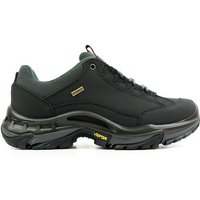 Will's Vegan Shop Wasserdichte Wanderstiefel Schwarz Damen