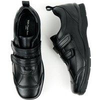 Will's Vegan Shop Kids Velcro Strap Shoes Schwarz Unisex