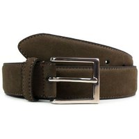 Will's Vegan Shop Continental-Gürtel, 3,5 cm Veganes Wildleder Herren