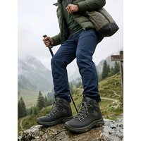 Will's Vegan Shop Wasserdichte Wanderstiefel Schwarz Herren 14-01-01-01