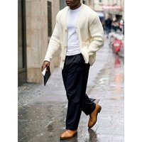 Will's Vegan Shop Goodyear Welt Derbys Hellbraun Herren
