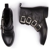 Will's Vegan Shop 4-Riemen-Biker-Stiefel