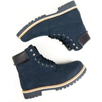 Will's Vegan Shop Dock-Boots Veganes Wildleder Damen