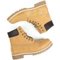 Will's Vegan Shop Dock-Boots Veganes Wildleder Damen