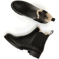Will's Vegan Shop Luxe isolierte Chelsea-Stiefel mit tiefem Profil Damen