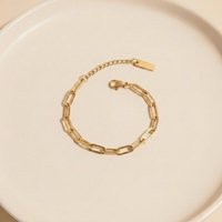 ELEKTROPULLI Ovales Gliederarmband 4mm breit