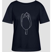 bellaLEYK T-Shirt „See Flowers“ – Bio-Baumwoll-Shirt mit Tulpenprint
