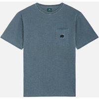 Trendsplant Garza Pigment Dyed T-Shirt Elm Green
