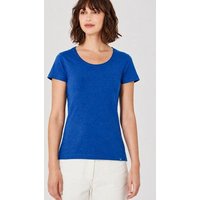 HempAge Damen T-Shirt mit Rollsaum Hanf/Bio-Baumwolle