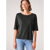 Hempage Damen Halbarm T-Shirt Hanf/Biobaumwolle