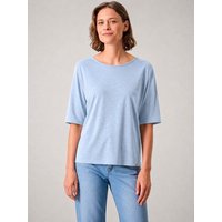 Hempage Damen Halbarm T-Shirt Hanf/Biobaumwolle