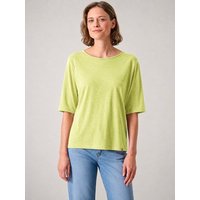 Hempage Damen Halbarm T-Shirt Hanf/Biobaumwolle