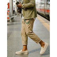 Will's Vegan Shop Vegane Wildleder-Loafer Herren