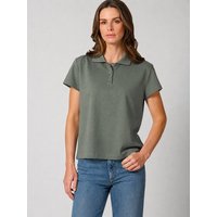 HempAge Klassisches Damen-Poloshirt Hanf/Biobaumwolle