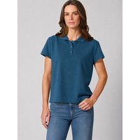 HempAge Klassisches Damen-Poloshirt Hanf/Biobaumwolle