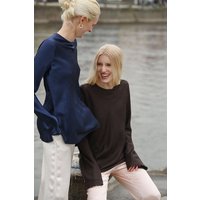 IVA RYCH Bluse im Schrägschnitt I Deadstock