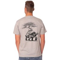 HANDGEDRUCKT RESTPOSTEN "Lange Reise" Männer T-Shirt Earth Positive