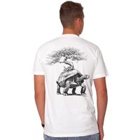 HANDGEDRUCKT RESTPOSTEN "Lange Reise" Männer T-Shirt Earth Positive