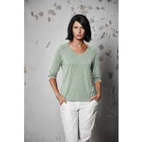 HempAge Raglanshirt mit 3/4-Arm Hanf/Biobaumwolle