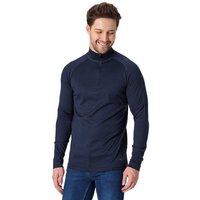 Woolona 100% Merinowolle Pullover BORA 1/4 Zip Herren - 250g/m²