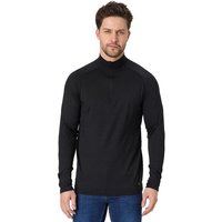 Woolona 100% Merinowolle Pullover BORA 1/4 Zip Herren - 250g/m²
