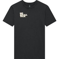 ilovemixtapes NO SMALL TALK Siebdruck Unisex T-Shirt