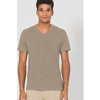 HempAge V-Kragen T-Shirt Hanf/Biobaumwolle