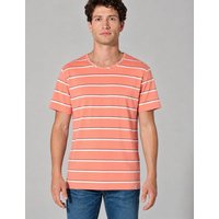 HempAge Herren Streifen T-Shirt Hanf/Biobaumwolle