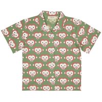 Pigeon by Organics for Kids Kinder-Kurzarmhemd mit Aufdruck