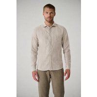 HempAge Schmales Langarmhemd 100% Hanf