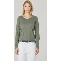 HempAge Damen Langarm-Shirt Lene Hanf/Bio-Baumwolle