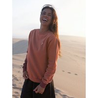 FUXBAU Frauen fux Pullover - seegrün, seeblau & rot