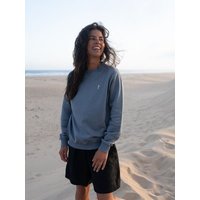 FUXBAU Frauen fux Pullover - seegrün, seeblau & rot