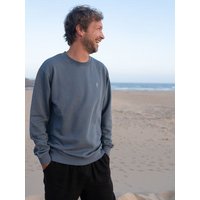 FUXBAU Männer fux Pullover - seegrün, seeblau & rot