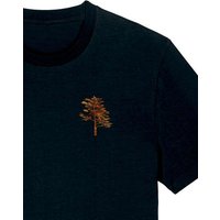 Kultgut Artdesign Klassik Shirt / Little Tree in Woodoptik