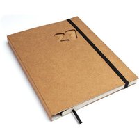 tyyp Terminplaner 2027 – Buchkalender A5+ mit Schweizer Broschur – Recyclingpapier – vegan & handgefertigt