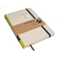 tyyp Wochenplaner 2027 – Taschenkalender A5 aus Recyclingkarton – grau, vegan & handgefertigt