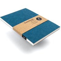 tyyp Notizbuch A5 blanko – Hardcover aus Recyclingkarton – vegan & handgefertigt