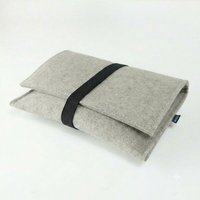 matilda k. manufaktur Minimalistischer Kabel Organizer aus Wollfilz 'otto' in 2 Größen | passend zu Laptophülle 'max'