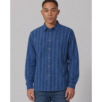 HempAge Gestreiftes Hemd Hanf/Biobaumwolle Casual Fit