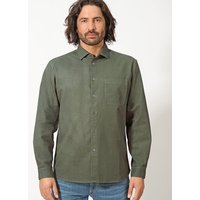 HempAge Herren Langarmhemd Hanf/Biobaumwolle