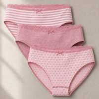 comazo|earth Fairtrade Mädchen Slip 3er Pack