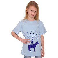 HANDGEDRUCKT "Wünsche" Unisex Kinder T-Shirt Earth Positive