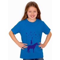 HANDGEDRUCKT "Wünsche" Unisex Kinder T-Shirt Earth Positive