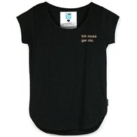 GARY MASH Shirt Asheville Ich muss gar nix. aus Bio-Baumwolle