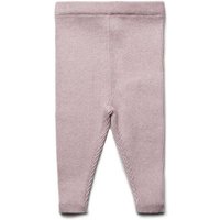 Puri Organic Kleinkinder Legging Rippenstrick Baumwolle (Bio) Wolle
